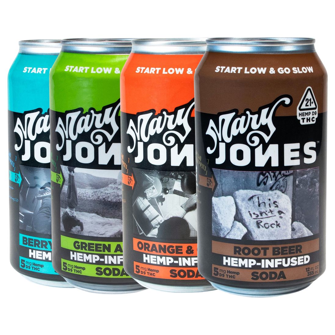 Mary Jones 5mg Delta 9 THC Infused Soda