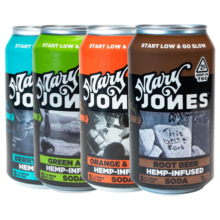 Mary Jones 5mg Delta 9 THC Infused Soda