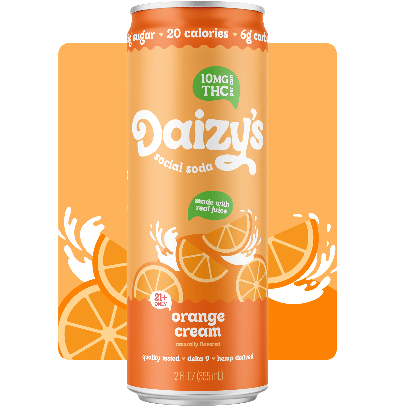 Daizy's 10mg THC Social Soda