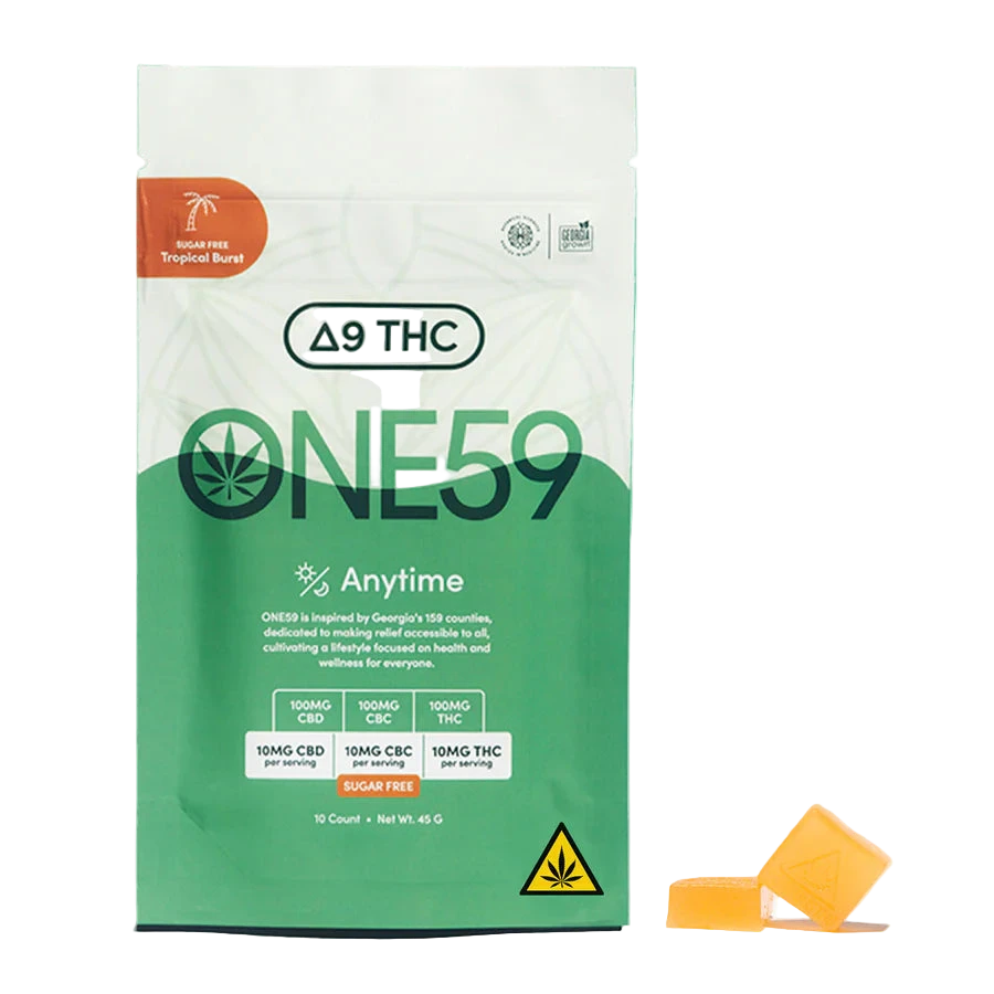 One59 Anytime Tropical Burst Gummy - 10mg