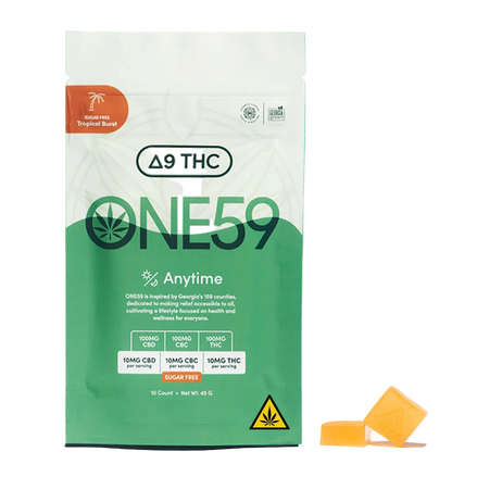 One59 Anytime Tropical Burst Gummy - 10mg