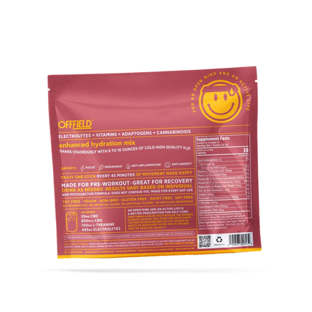 Offield Hydration Sticks (CBD & CBG) - 16ct