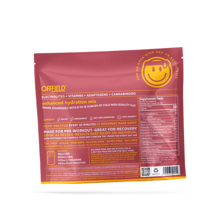 Offield Hydration Sticks (CBD & CBG) - 16ct