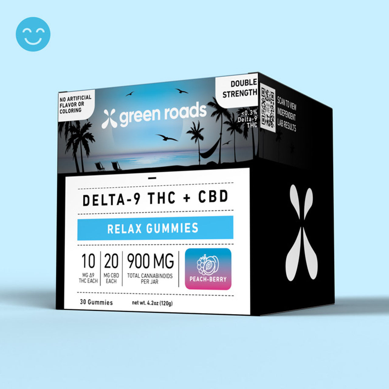 Green Roads THC Relax Gummies - (30ct) 900mg