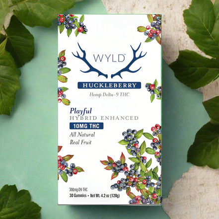 WYLD Huckleberry Hybrid THC | Playful - 30ct