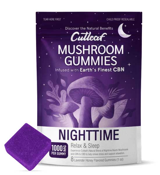 Cutleaf - Mushroom Gummies - 1000mg