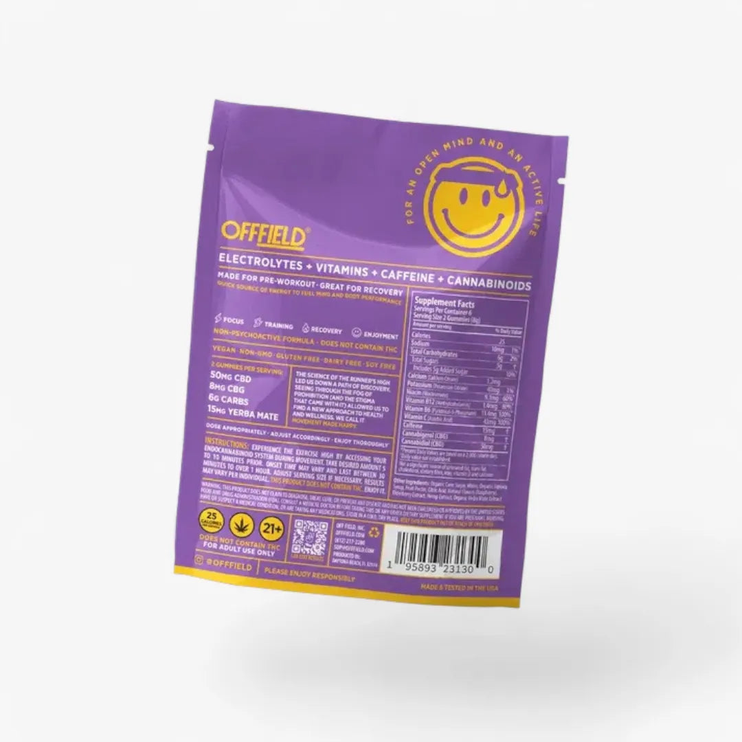 Offield HIgh Peformance Energy Gummies - 12ct
