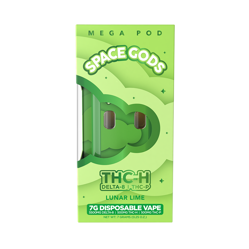 Space Gods Mega Pod 7g Lunar Lime (Hybrid)