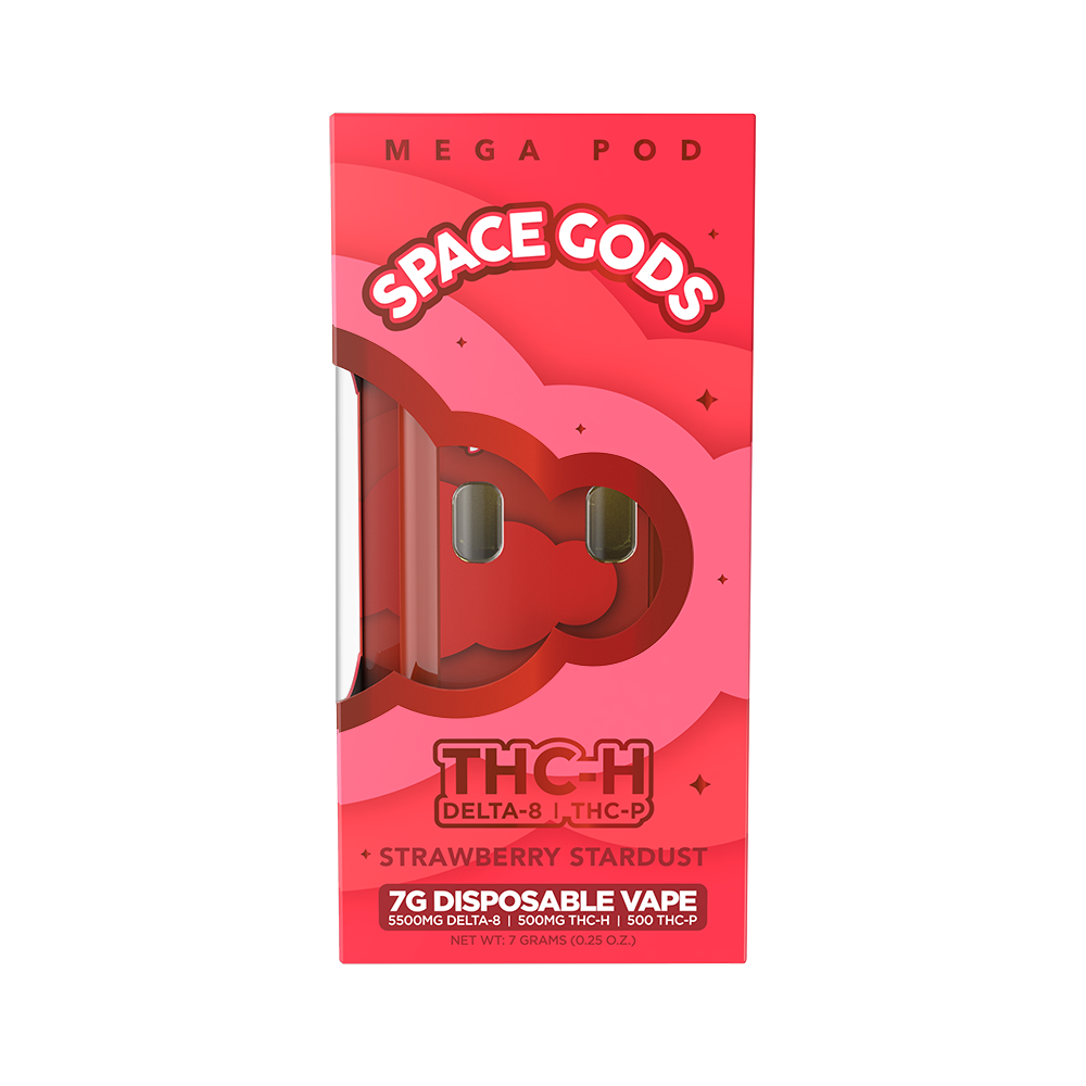 Space Gods Mega Pod 7g Strawberry Stardust (Sativa)