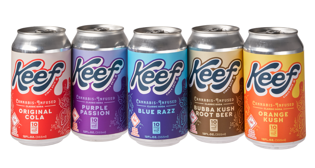 Keef Classic Soda 10mg Delta-9 THC Drinks