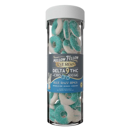 Mellow Fellow Delta 9 THC+CBD Rings 800mg