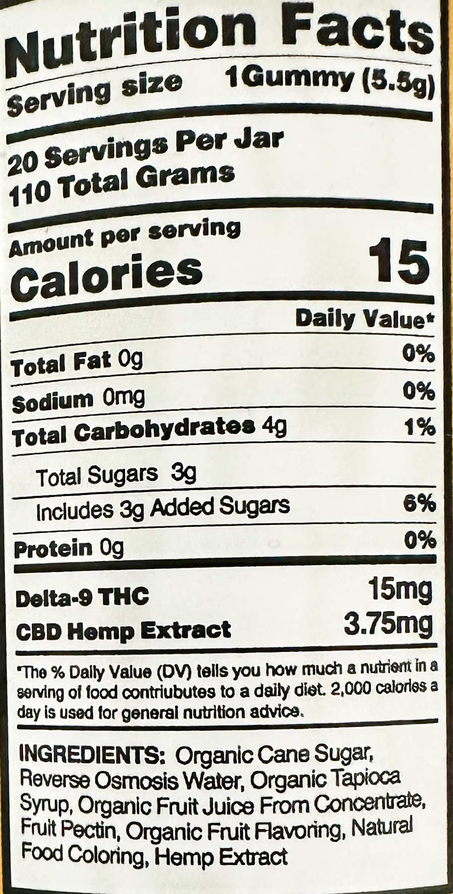 Liquid Gummies Delta-9 Sour Diesel Sativa 300mg - 20ct