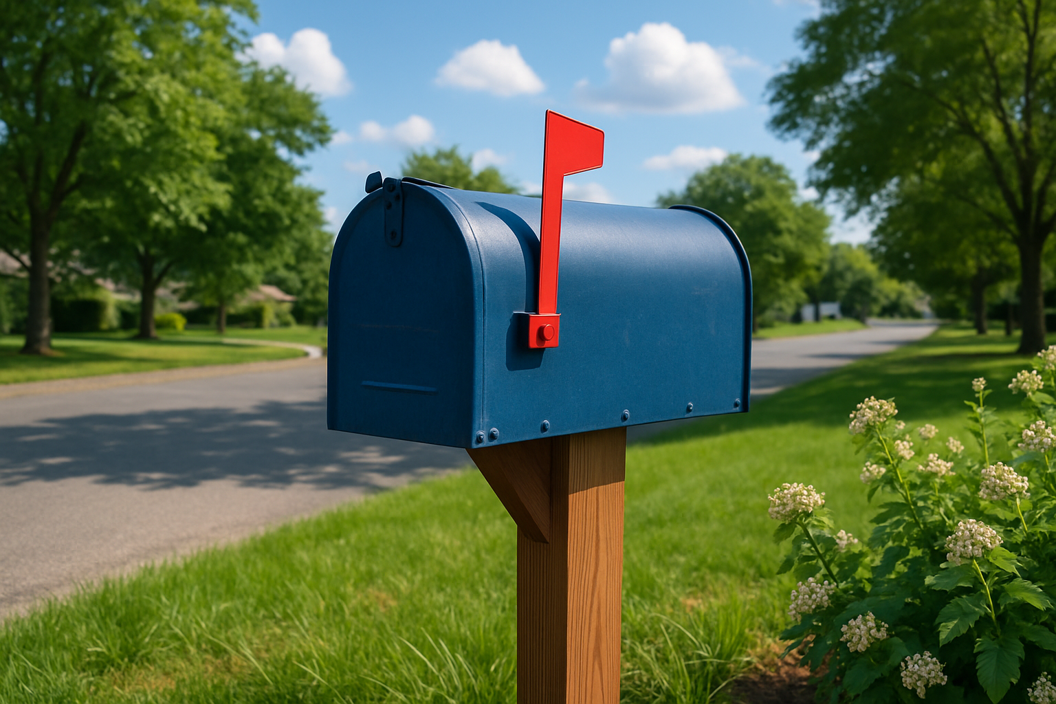 mailbox outside 