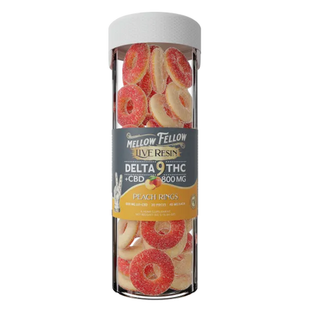 Mellow Fellow Delta 9 THC+CBD Rings 800mg