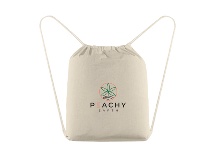 Peachy Earth Stash Bag