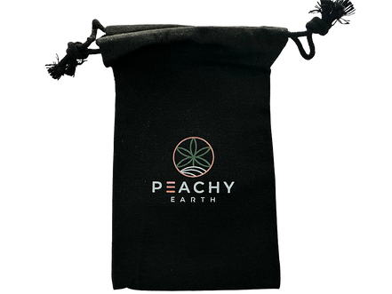 Peachy Earth Stash Bag